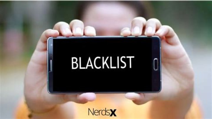 What happens if I put my SIM card in a blacklisted phone?