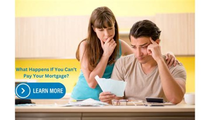 What happens if you cant pay off your mortgage?