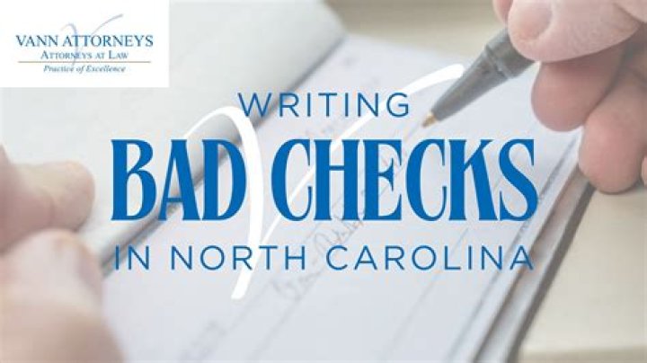 What happens if you keep writing bad checks?