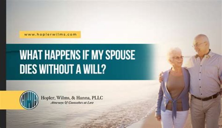 What happens to your property when your spouse dies?