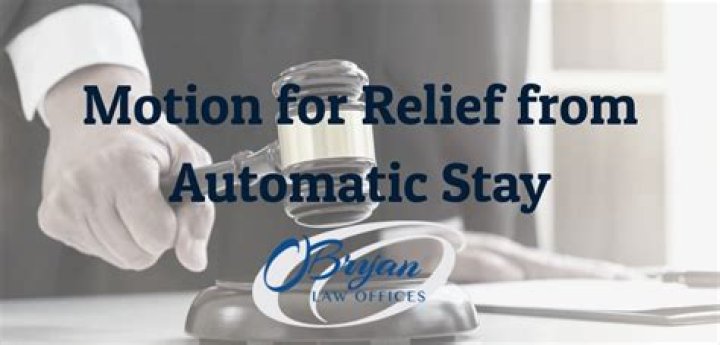 What is a motion for relief from stay in a Chapter 13?