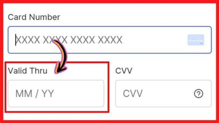 What is a valid credit card verification number?