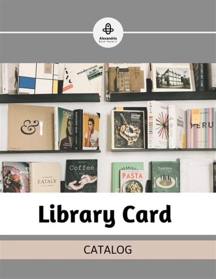 What is card catalog and example?