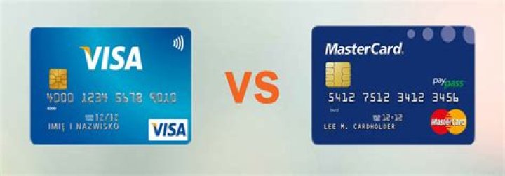 What is difference between Mastercard and Visa card?