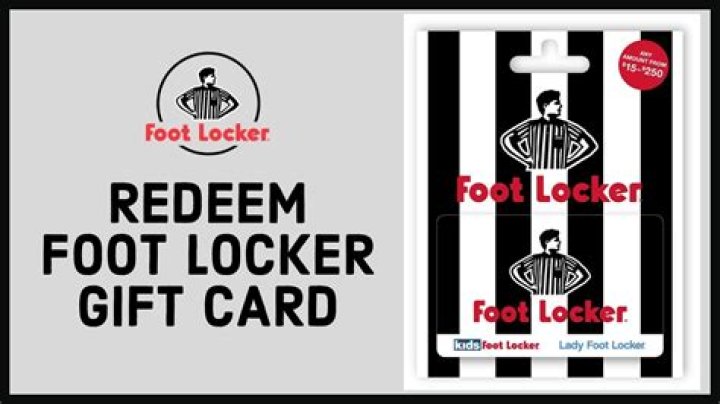 What is Foot Locker gift card used for?