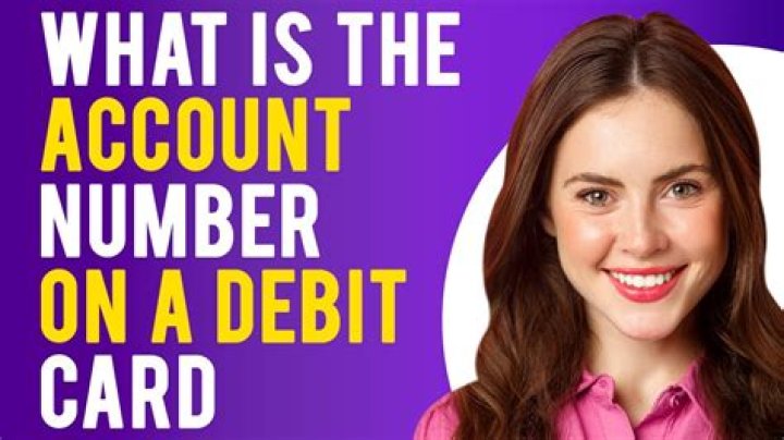 What is the debit card?