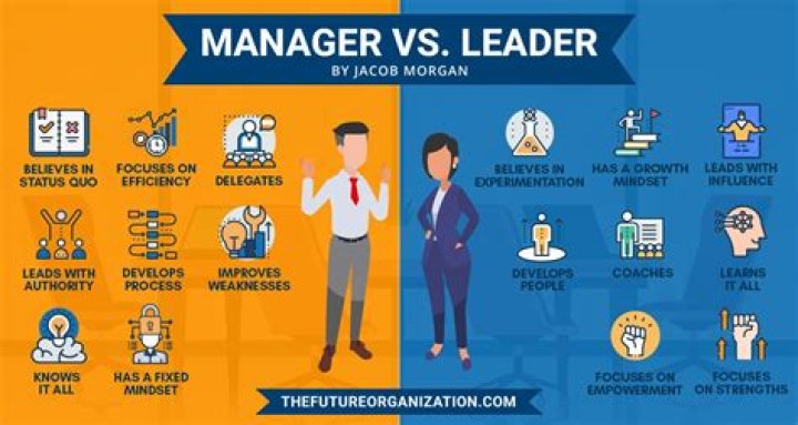 What is the difference between a manager and a leader PDF?