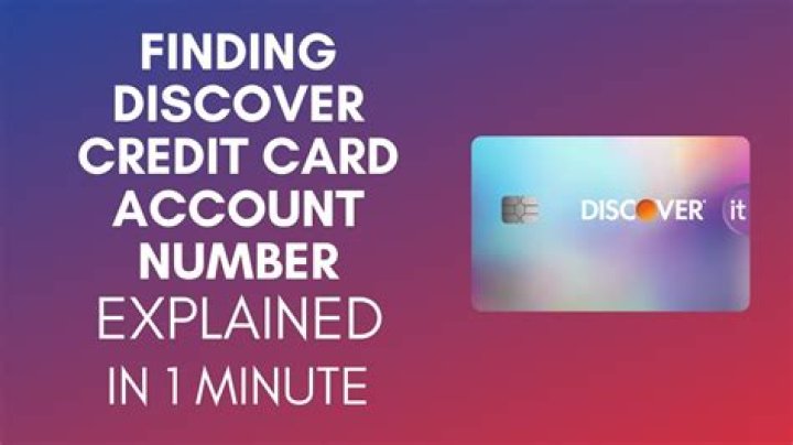 What is the first number on a Discover Card?