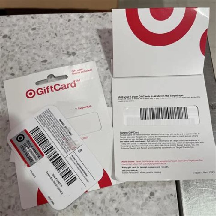 What is the limit on Target gift cards?