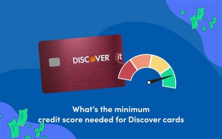 What is the minimum credit score for a department store card?