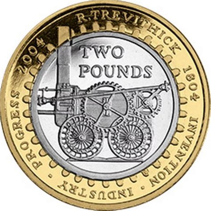 What is the rarest 2 pound coin in circulation?