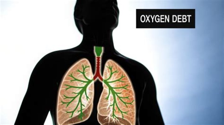 What is the result of oxygen debt?