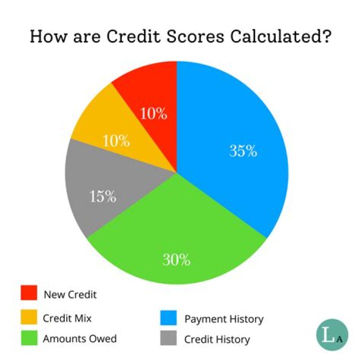 What percentage of your credit score is made up of your total amounts owed?