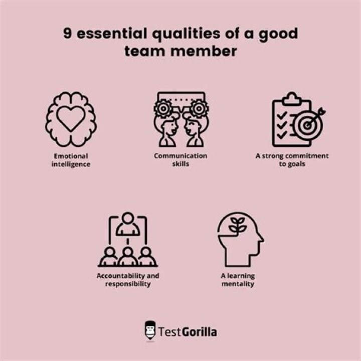 What qualities do you need to be a good team member?