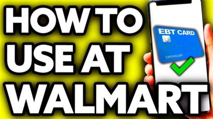 What type of cards Does Walmart accept?