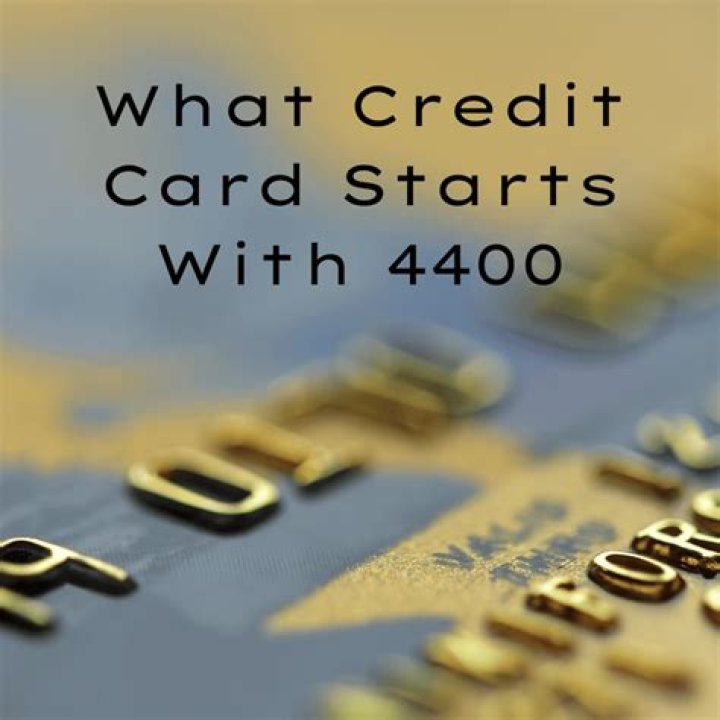 What type of credit card starts with 4306?