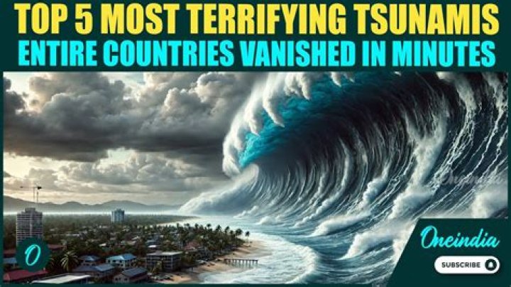 What was the worst tsunami in the last 20 years?