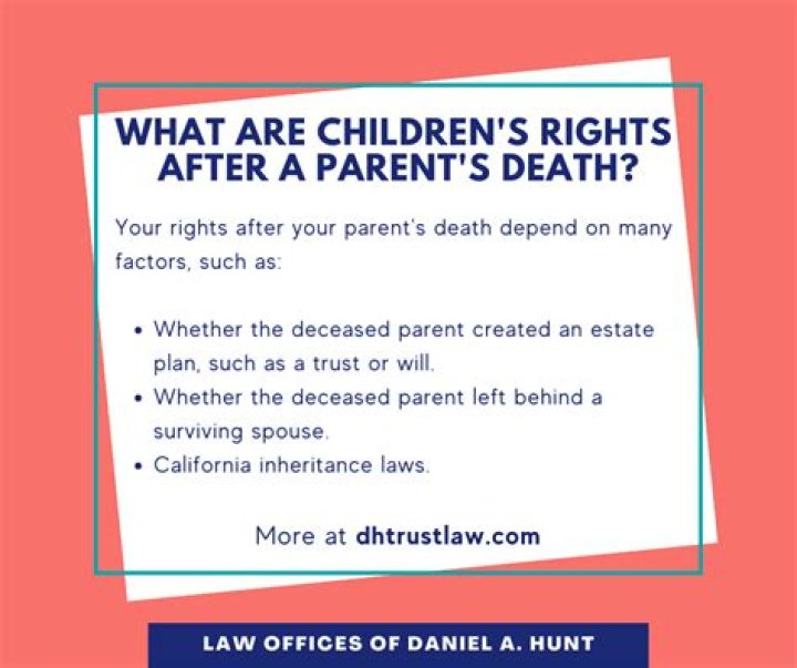 When a parent dies does the child inherit debt?