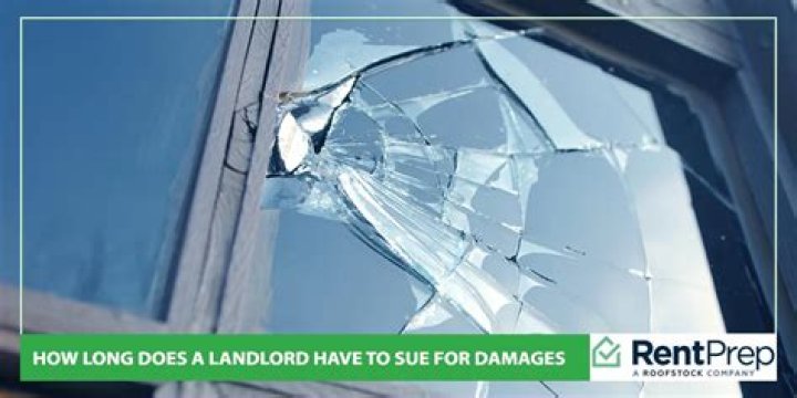 When can a landlord sue for damages?