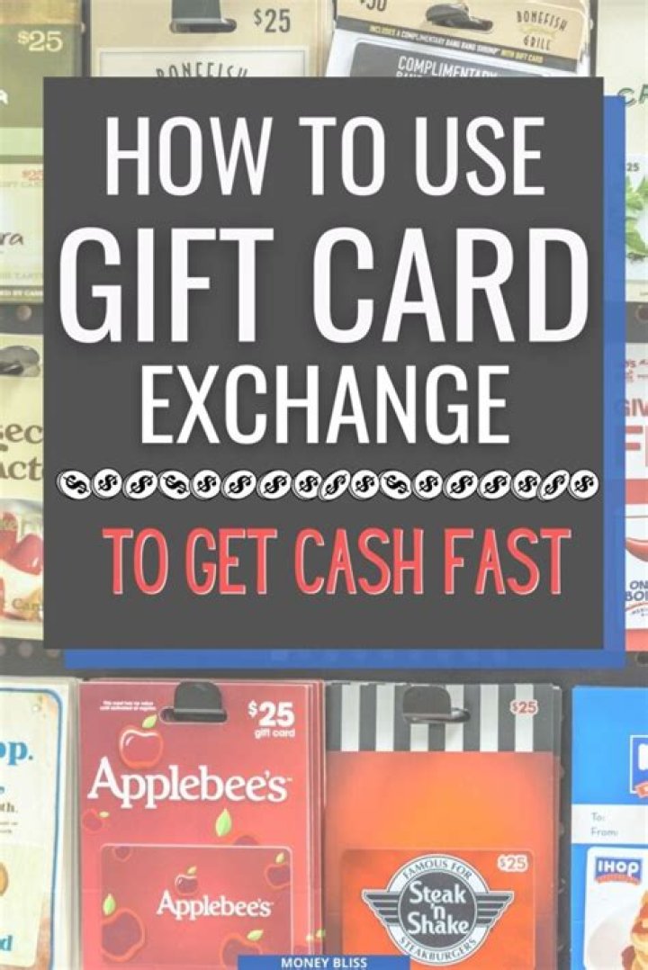 Where can I go to trade my gift card for cash?
