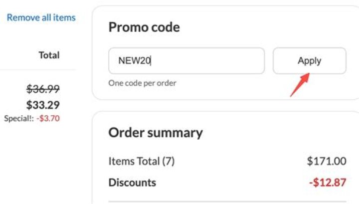 Where is gift card Promo Code?