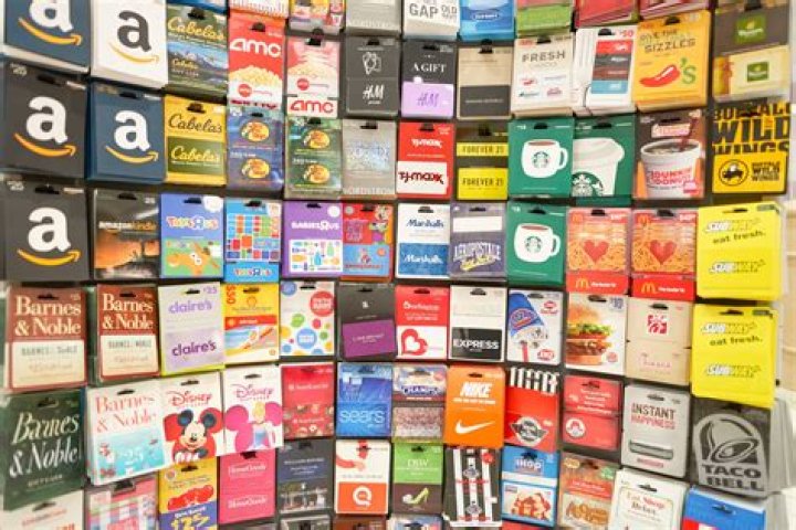 Which shops sell Amazon gift cards?