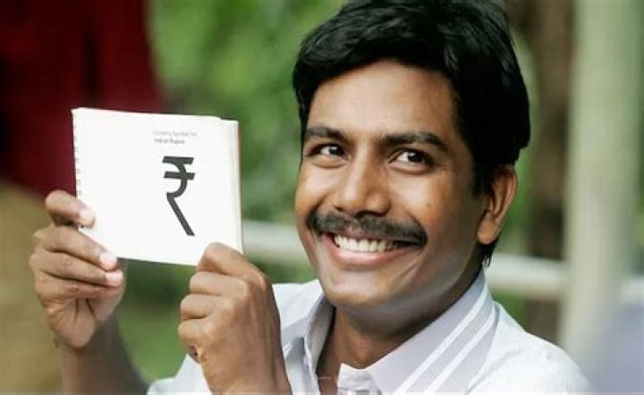 Who designed Indian rupee symbol 2010?