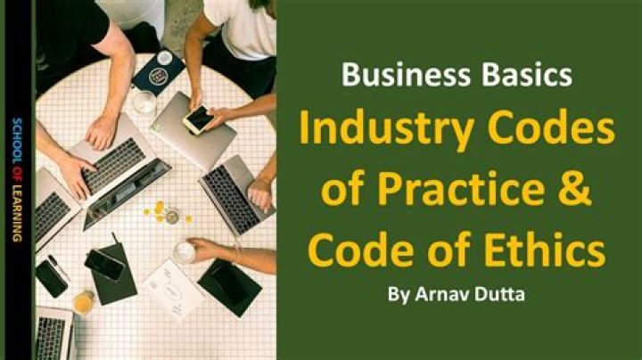 Why are industry codes of practice important?