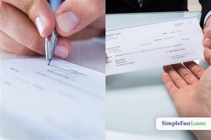 Why do companies issue checks instead of cash?