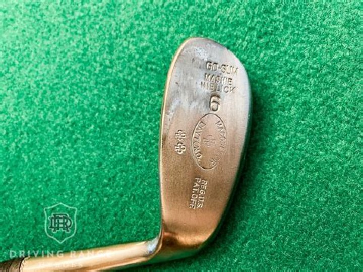Why is a 7 iron called a mashie niblick?
