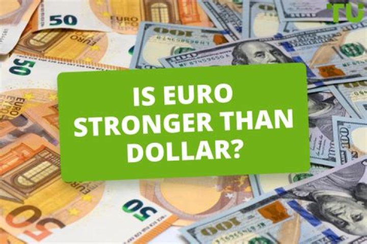 Why is Euro stronger than US dollar?