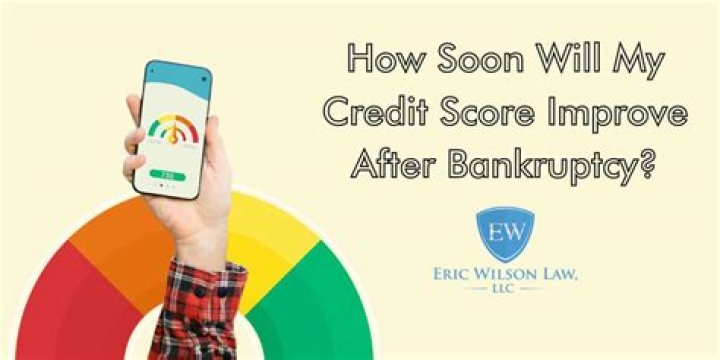 Will my credit score increase after discharge?